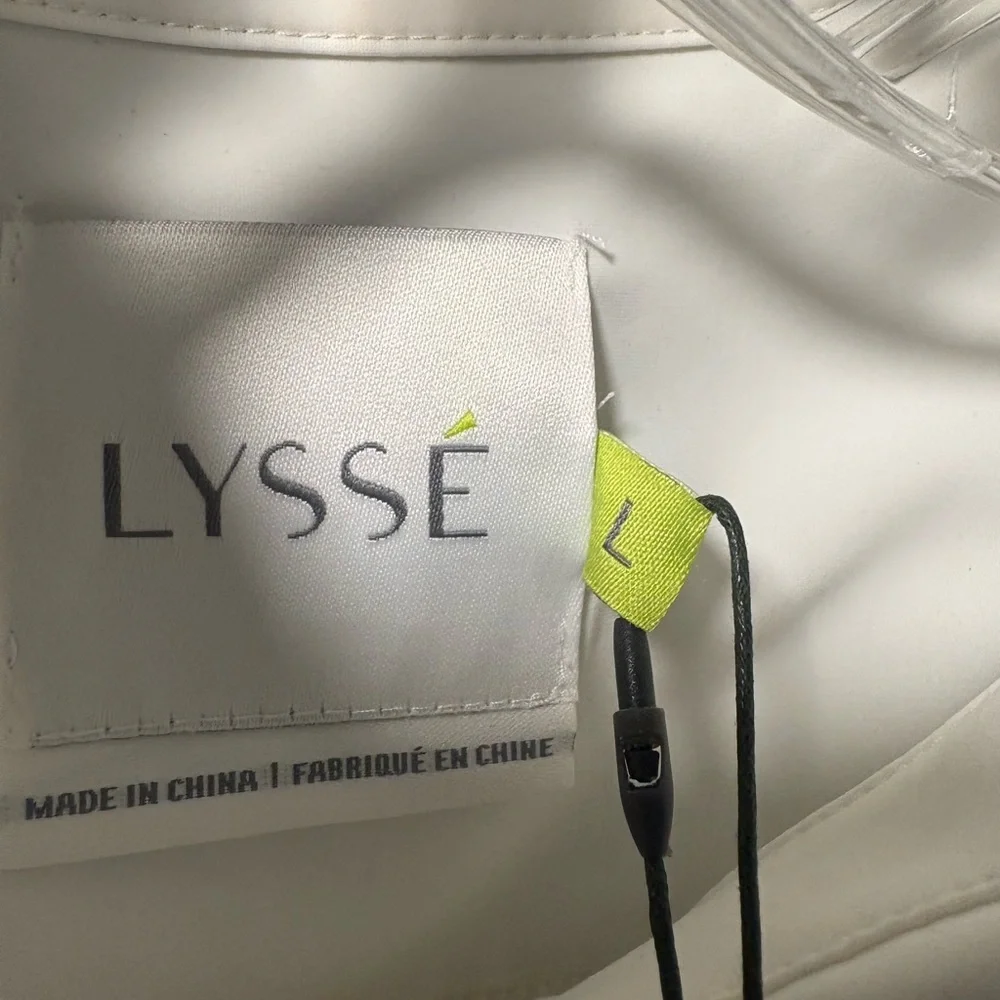 NWT Lysse SCHIFFER BUTTON UP BLOUSE size L - Picture 8 of 9